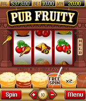 Pub Fruity Mobile Slots Game